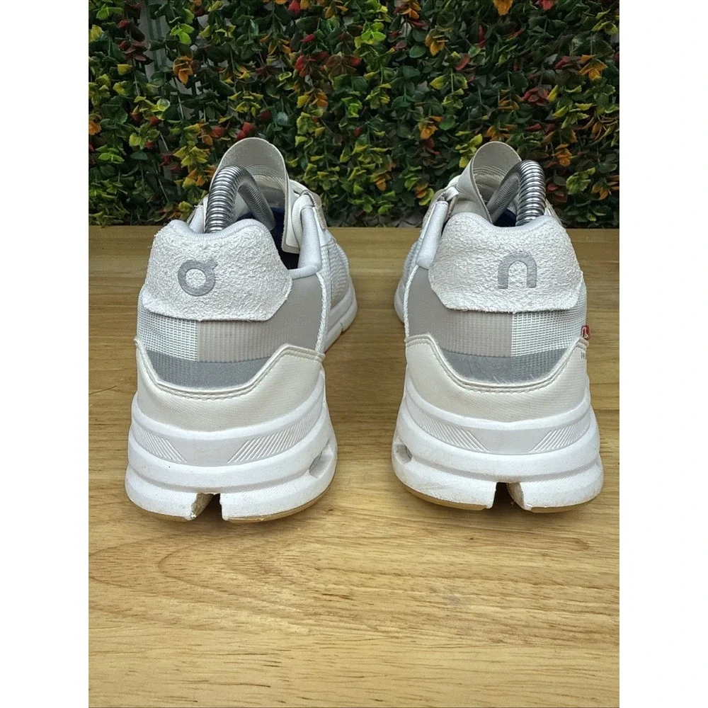 On Cloudrift Athletic Walking Running Shoes‎ Sneakers Womens 9.5 White Beige GUC